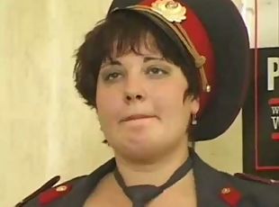 Russian Mature Police Officer