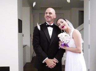 Top mature fucks with her step daughter's future hubby on their wedding day